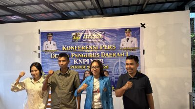 GELAR KONFERENSI PERS, DPD I KNPI NTB PASTIKAN AKHIRI DUALISME