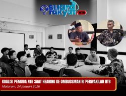 Izin Pertambangan Rakyat Mandeg, Koalisi Pemuda NTB Geruduk Ombudsman Terkait Dugaan Maladministrasi*