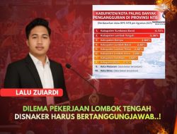 *DILEMA LAPANGAN PEKERJAAN DI LOMBOK TENGAH: DISNAKER DIMINTA BERTANGGUNG JAWAB.