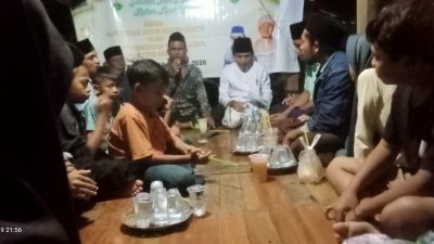 Wujudkan Desa Ramah Sosial: Calon kepala desa kabul ( ahmad halim) Jadikan Santunan Anak Yatim Program Prioritas
