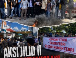 HUT Kejaksaan, Komite Nasional Pemuda dan Mahasiswa NTB Gelar Aksi Jilid II, Sampaikan Mosi Tidak Percaya terhadap Kejaksaan